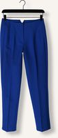 JANSEN AMSTERDAM Pantalon WQ440 WOVEN HIGH WAISTED ANKLE PANTS en bleu JANSEN AMSTERDAM Pantalon WQ440 WOVEN HIGH WAISTED ANKLE PANTS en bleu - medium