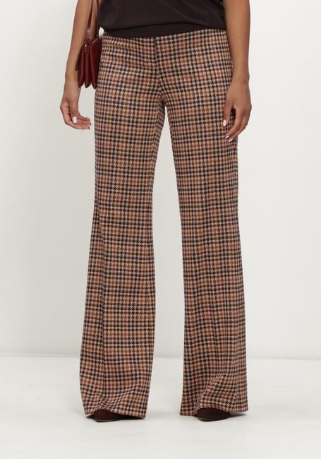 CAMBIO Pantalon large FAMOUS en marron - large