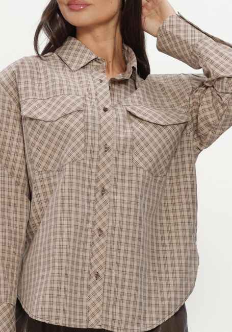 NOTRE-V NV-ISABE CHECK Blouses en beige - large