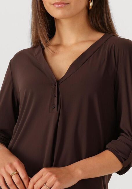 Bruine STUDIO ANNELOES  EVI BLOUSE - large
