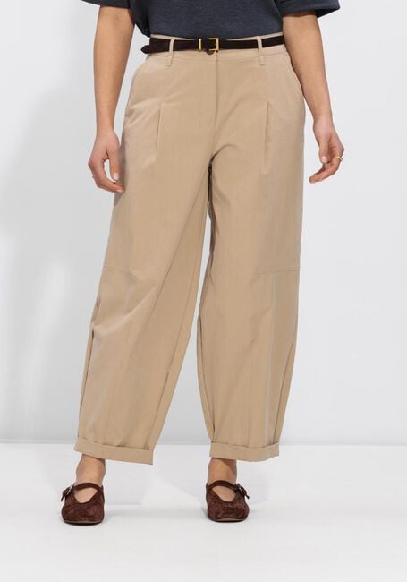 Beige SUMMUM Broeken/jumpsuits TROUSERS BALLOON FIT - large