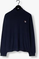 Donkerblauwe PS PAUL SMITH Coltrui MENS SWEATER ROLL NECK ZEB BAD