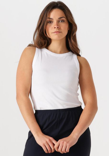 PENN & INK Haut SINGLET en blanc - large