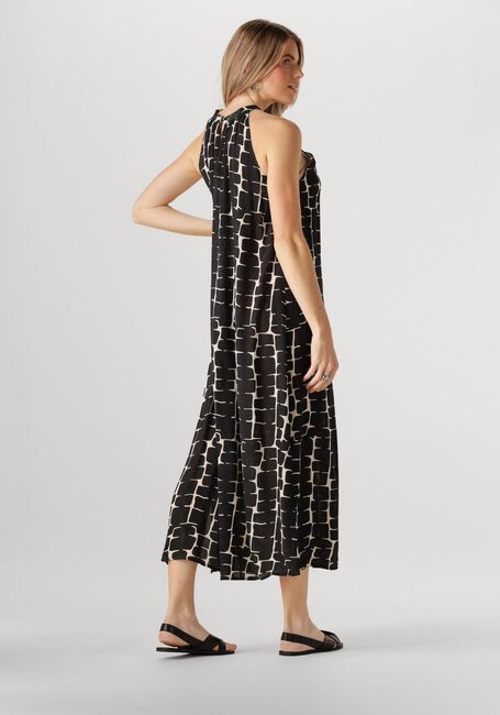 Zwarte NUKUS Maxi jurk ANGELA DRESS NORA - large