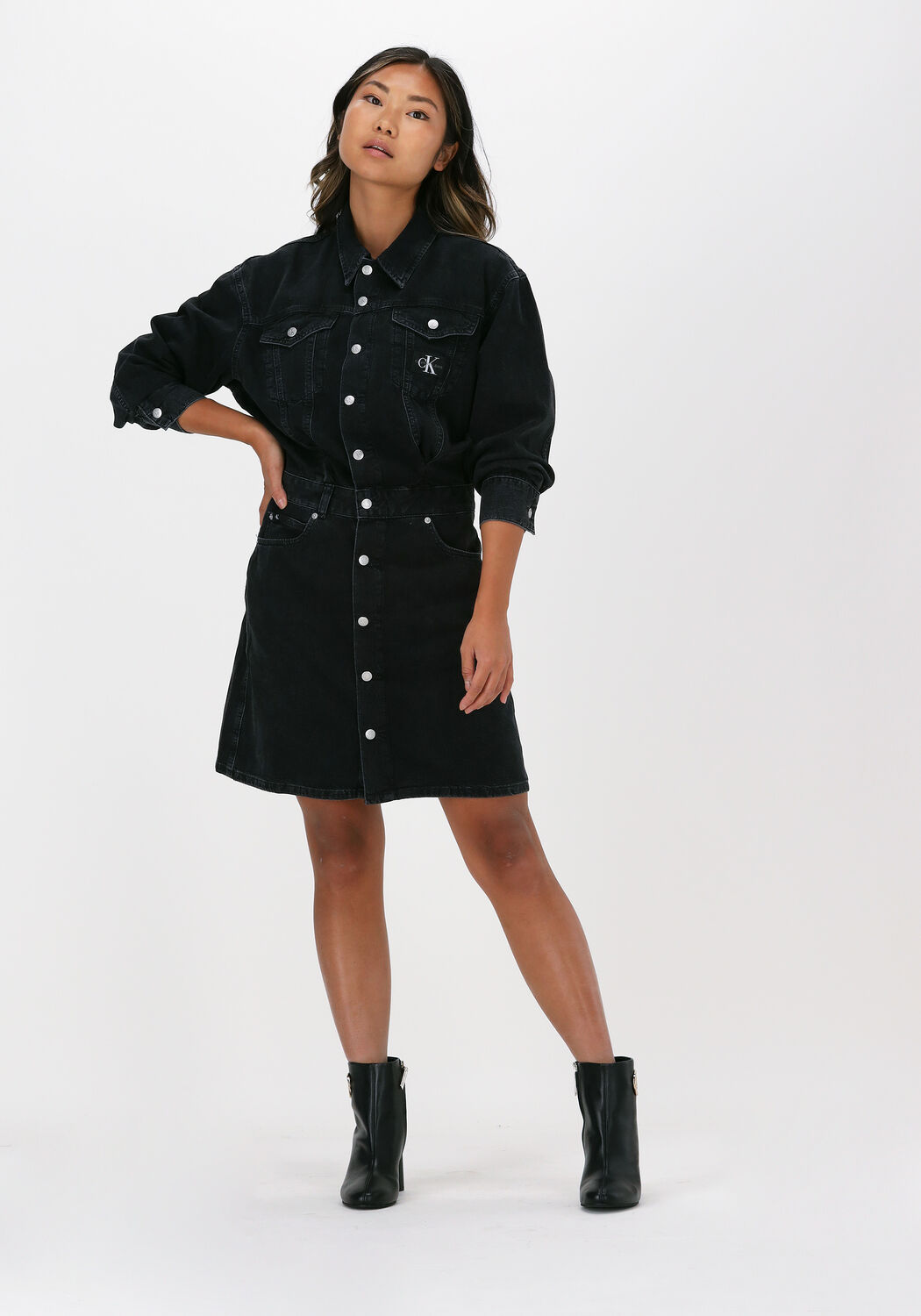 Calvin klein jacket dress top