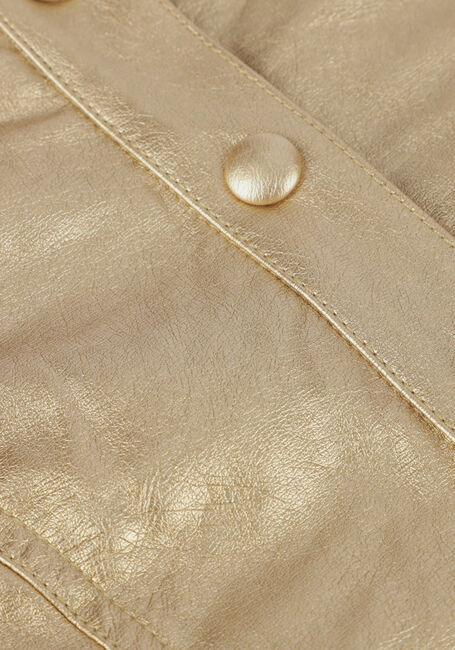 Gouden LIKE FLO Jack FLO LEAHTER JACKET - large