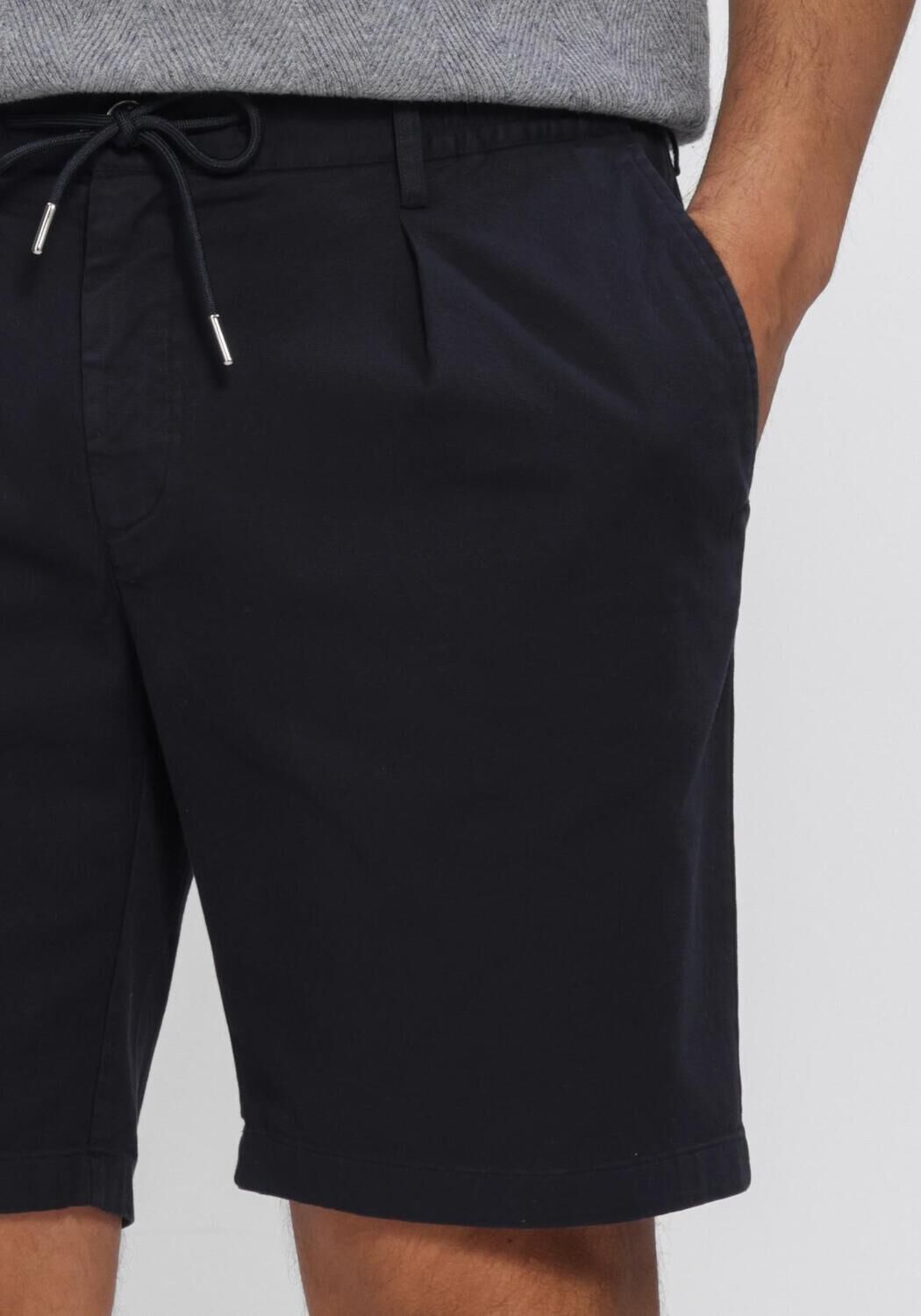 Donkerblauwe PROFUOMO Korte broek SHORT SPRTCORD - large