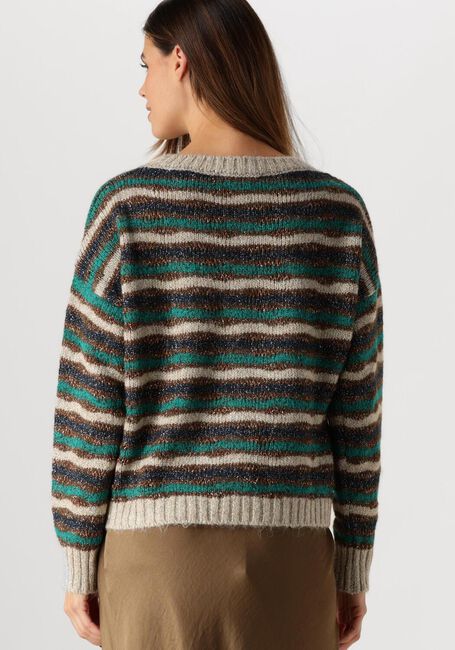 Multi SUMMUM Trui SWEATER MULTI COLOUR ALPACA LUREX KNIT - large