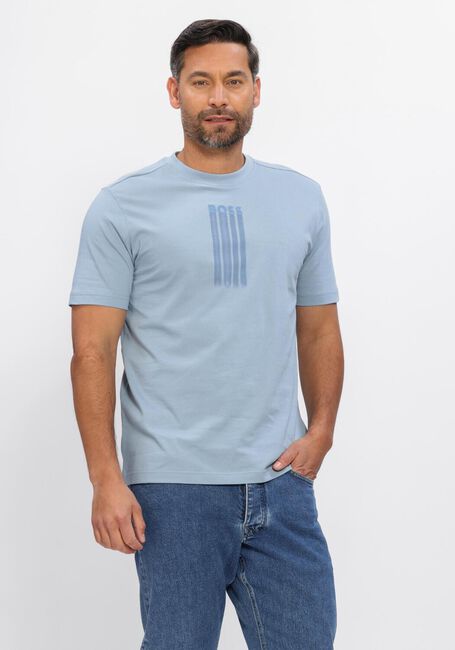 BOSS ORANGE T-shirt TE_BASS Bleu clair - large