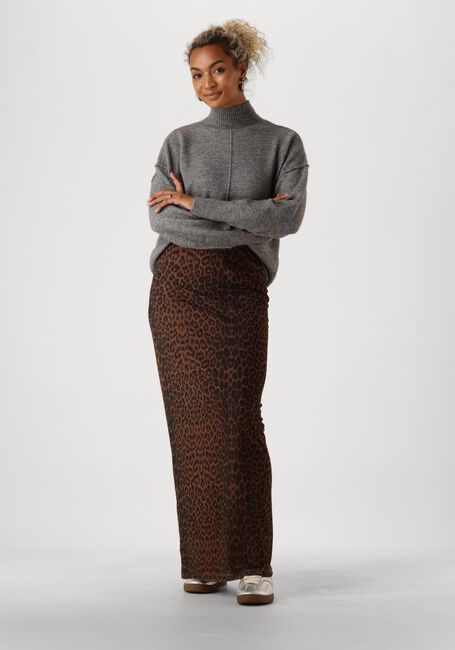Grijze Y.A.S. Trui YASBALIS LS HIGH NECK KNIT Grijze Y.A.S. Trui YASBALIS LS HIGH NECK KNIT - large