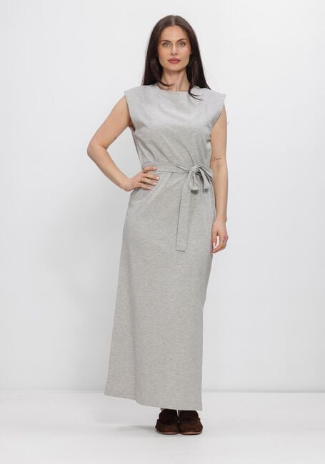 SELECTED WOMEN Robe maxi SLFHALLEY SL ANKLE DRESS en gris - large