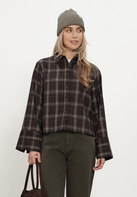 Bruine NEO NOIR  JAYLIN FLANNEL CHECK SHIRT - large