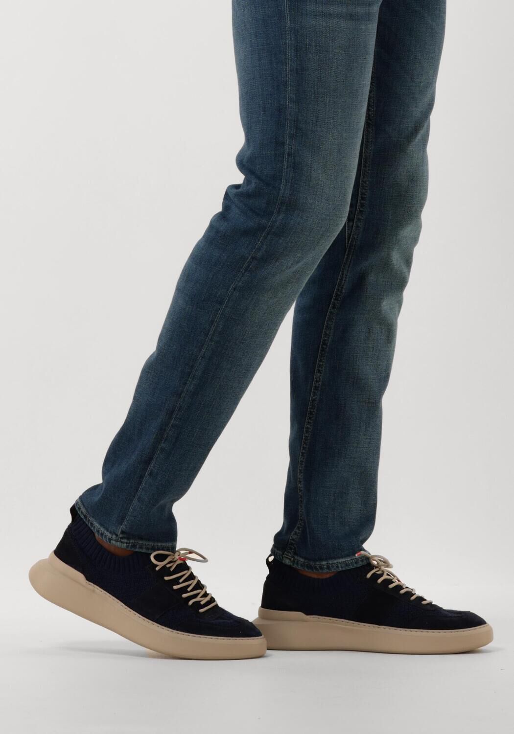 Blauwe NOKWOL Sneakers RONDA KNIT - large