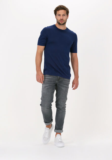 Donkerblauwe DRYKORN T-shirt VALENTIN 420071 - large