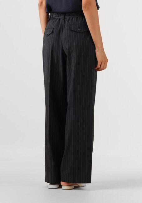 Blauwe SUMMUM Pantalon TROUSERS WIDE PINSTRIPE - large