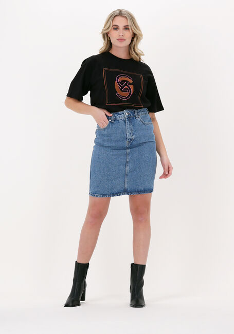 Blauwe GESTUZ Minirok DENA HW MINI SKIRT Blauwe GESTUZ Minirok DENA HW MINI SKIRT - large