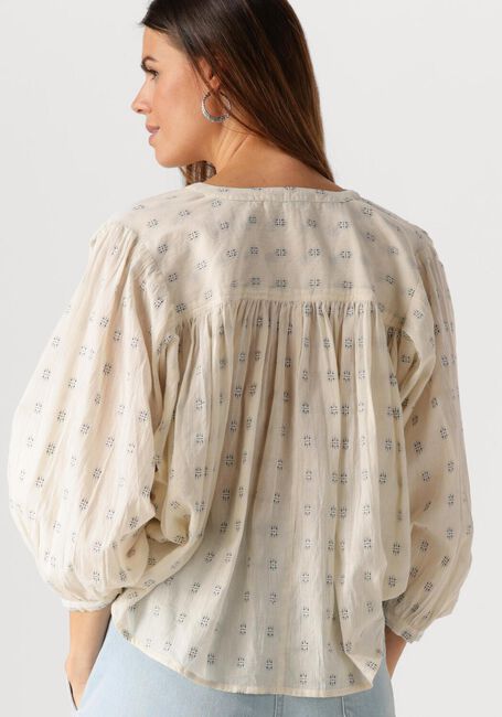 Lichtblauwe BY-BAR  BECKY DALI BLOUSE - large