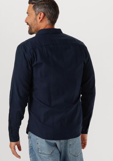 SELECTED HOMME Chemise décontracté SLHSLIMOWEN-BRUSHED SHIRT LS NOOS en bleu - large