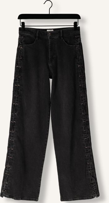 Zwarte CATWALK JUNKIE Wide jeans LOOSE FIT JEANS WITH LACE DETAIL Zwarte CATWALK JUNKIE Wide jeans LOOSE FIT JEANS WITH LACE DETAIL - large