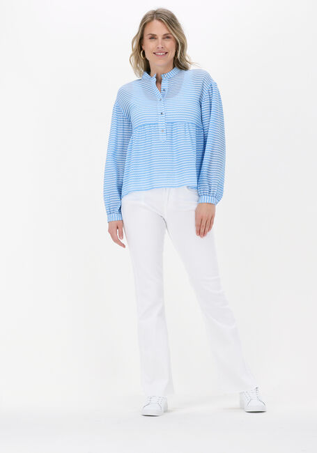 Lichtblauwe LEVETE ROOM  REEMA 2 SHIRT - large