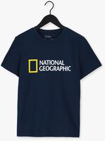 NATIONAL GEOGRAPHIC T-shirt UNISEX T-SHIRT WITH BIG LOGO Bleu foncé