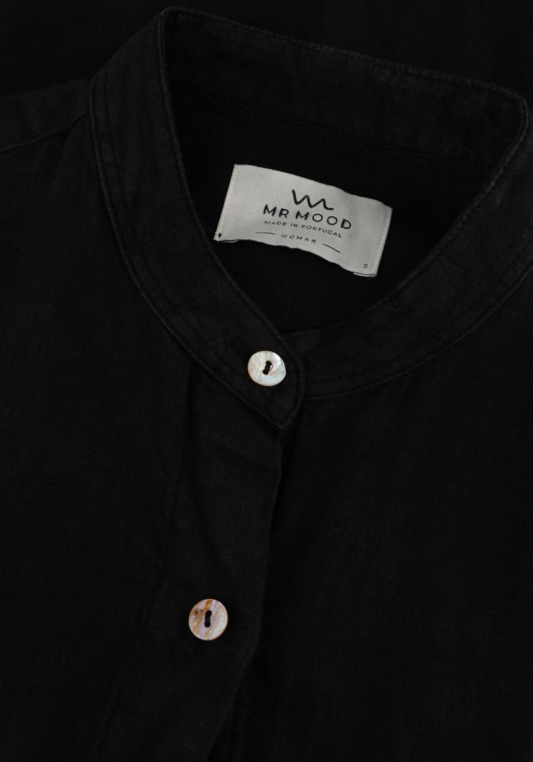 Zwarte MR MOOD Maxi jurk MRS MISSY - large