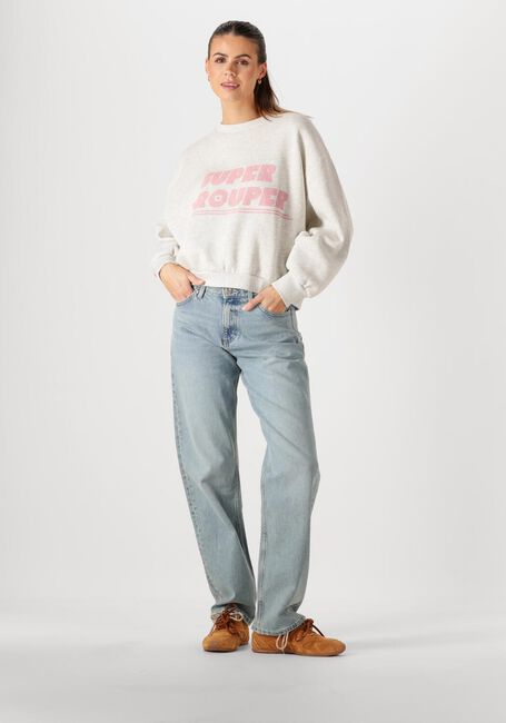 BY-BAR Chandail BIBI TROUPER SWEATER Gris clair - large