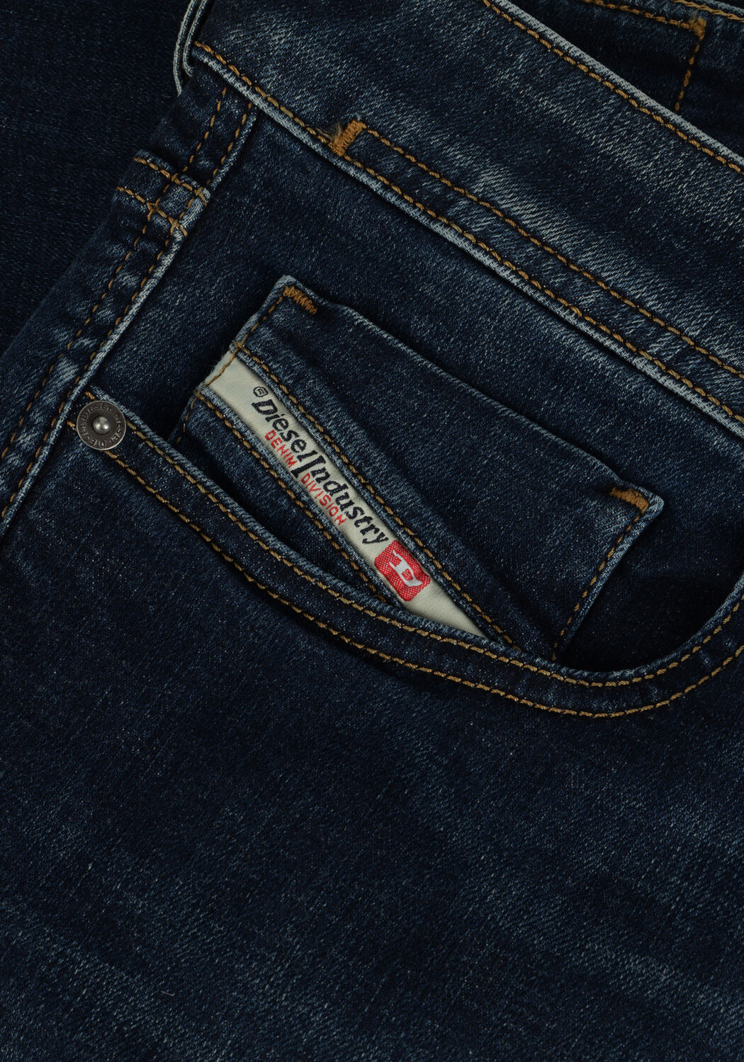 Blauwe DIESEL Skinny jeans 1979 SLEENKER - large