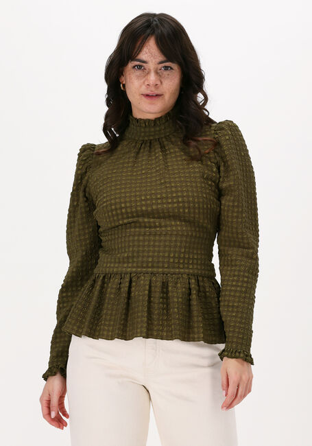 Groene NOTES DU NORD  BRANDIE BLOUSE - large