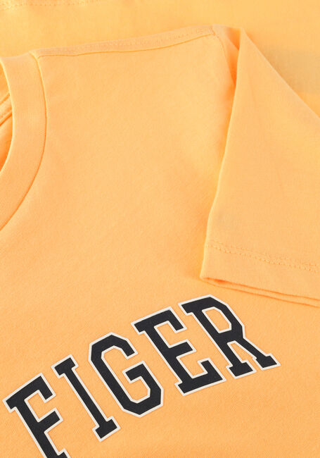 Oranje TOMMY HILFIGER T-shirt HILFIGER VARSITY T-SHIRT - large