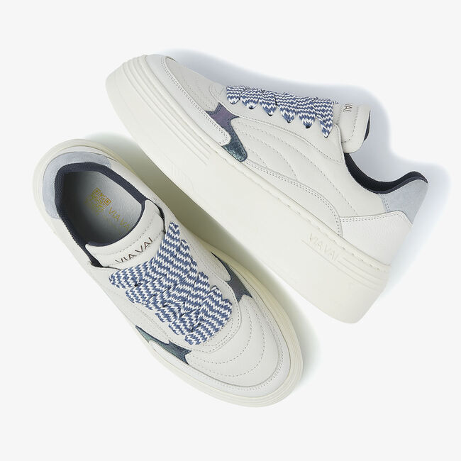 VIA VAI Baskets basses ISA JOSIE en bleu - large