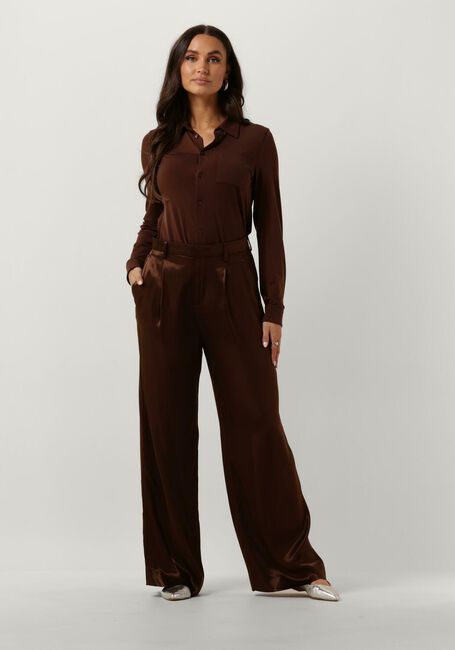 VANILIA ESCAPE UNI SHIRT Blouses en marron - large