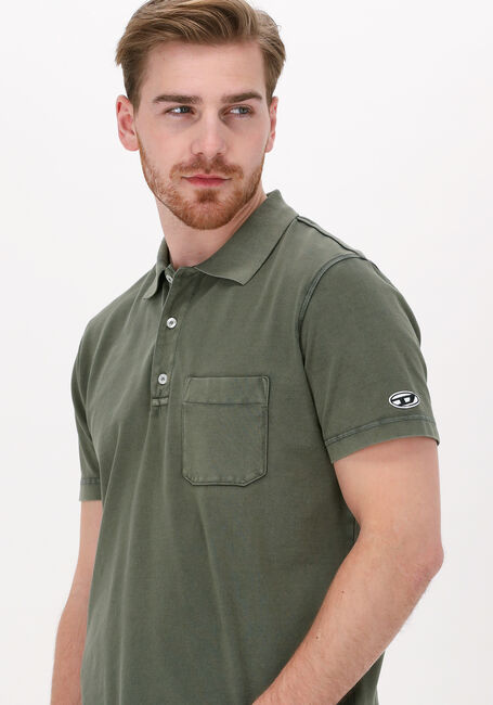DIESEL Polo T-POLO-WORKY-DOV-PE Gris foncé - large