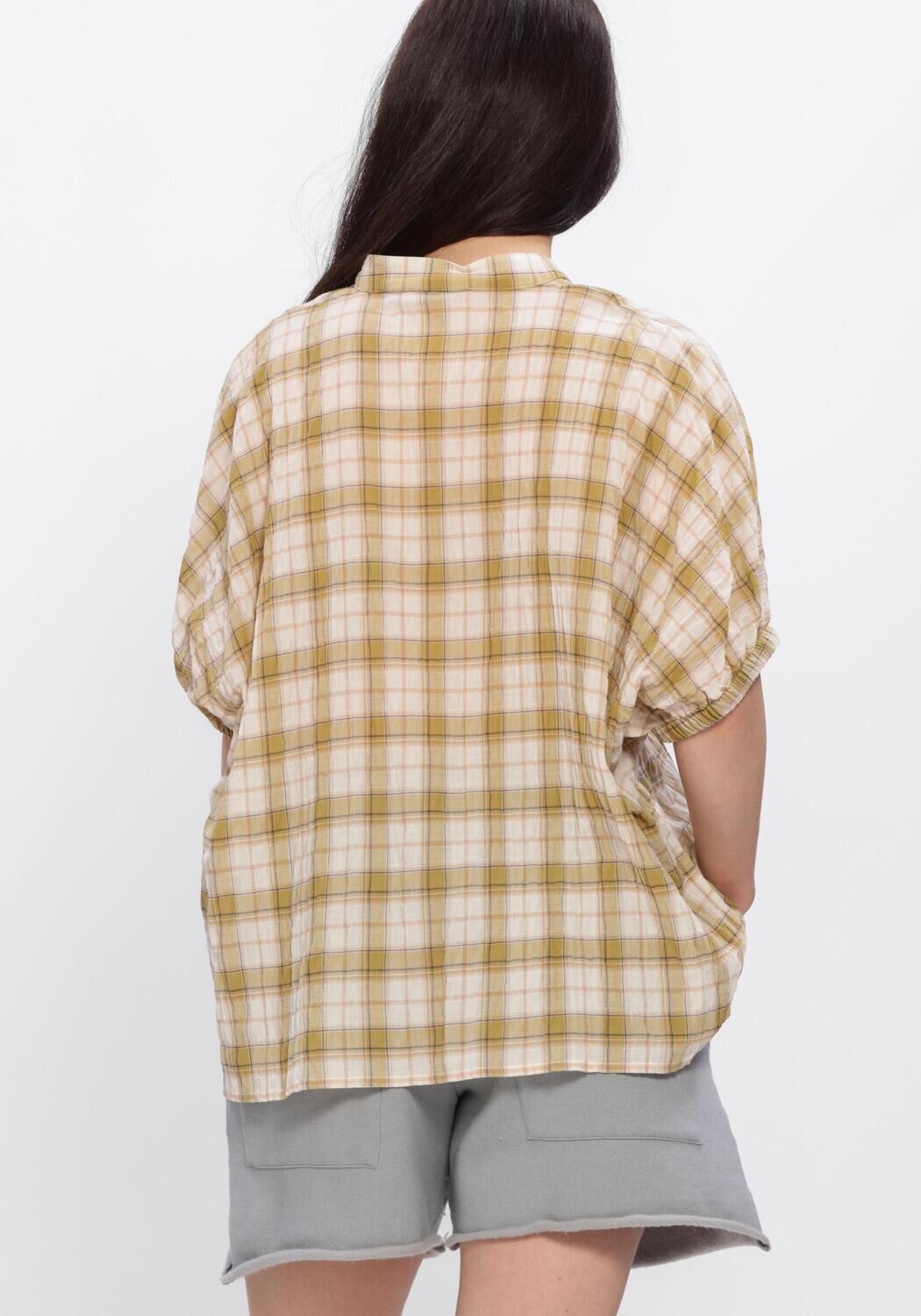 PENN & INK BLOUSE Blouses en jaune - large