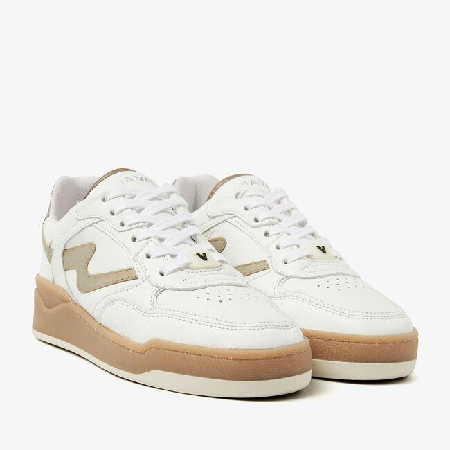 VIA VAI Baskets basses SAM LEVI en blanc - large