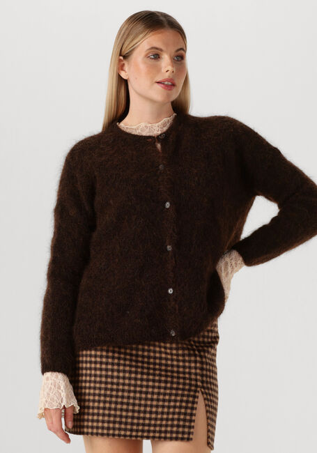 DES PETITS HAUTS Gilet BEA en marron - large