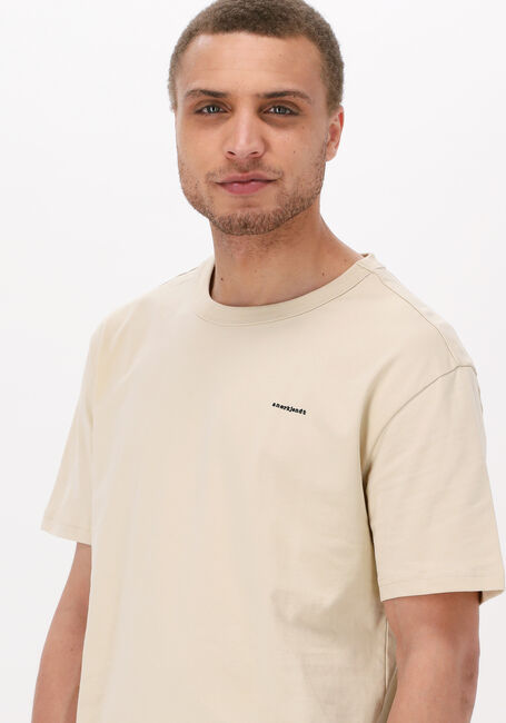 ANERKJENDT T-shirt AKKIKKI RUBBER LOGO TEE en marron - large