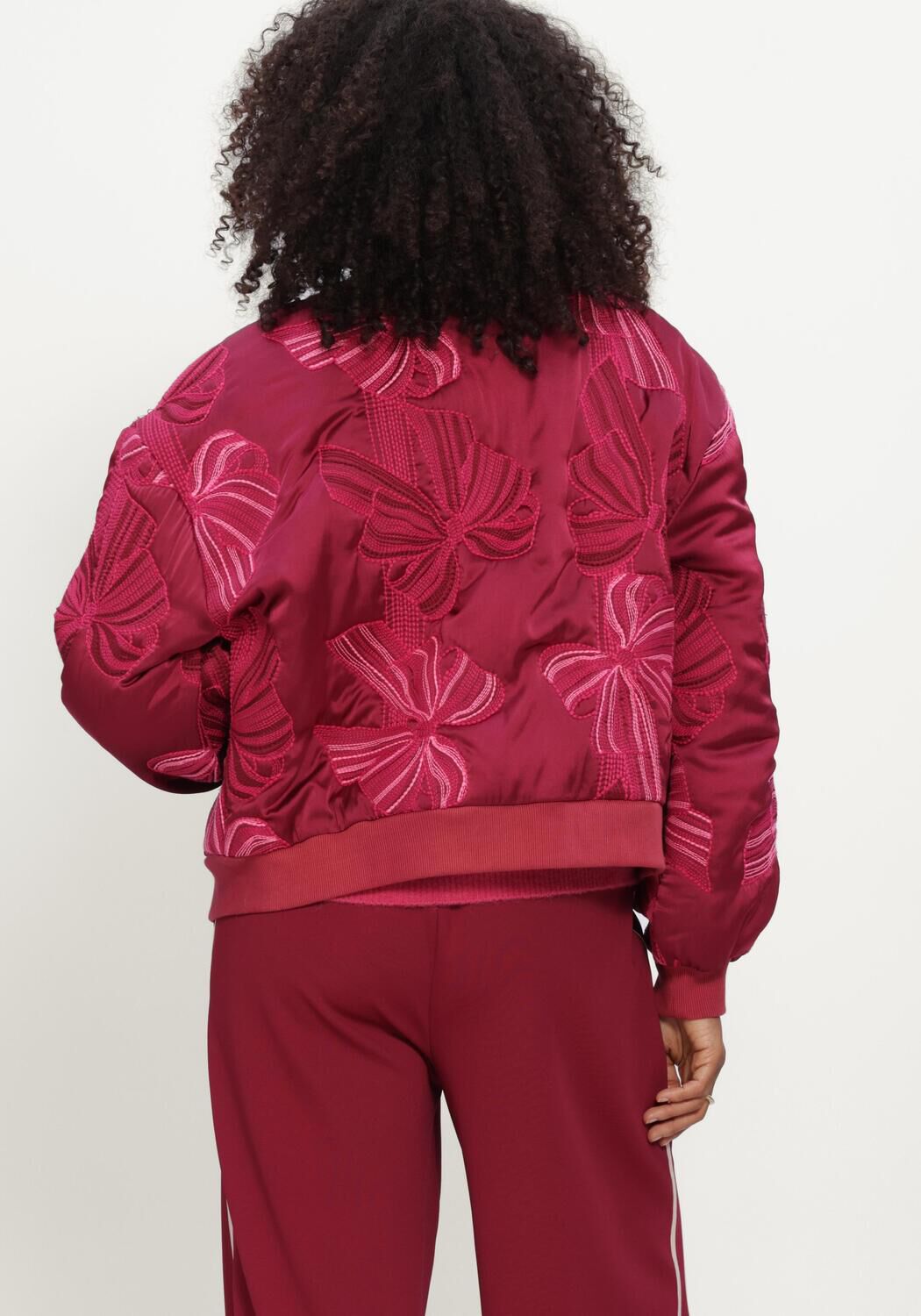 POM AMSTERDAM Jack ASHLEY EMBROIDERY BOWS Bordeaux - large