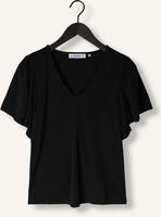 Zwarte MINUS Top RIANNE V-NECK T-SHIRT Zwarte MINUS Top RIANNE V-NECK T-SHIRT - medium