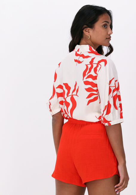 Oranje ANOTHER LABEL  LIERE LEAF SHIRT - large
