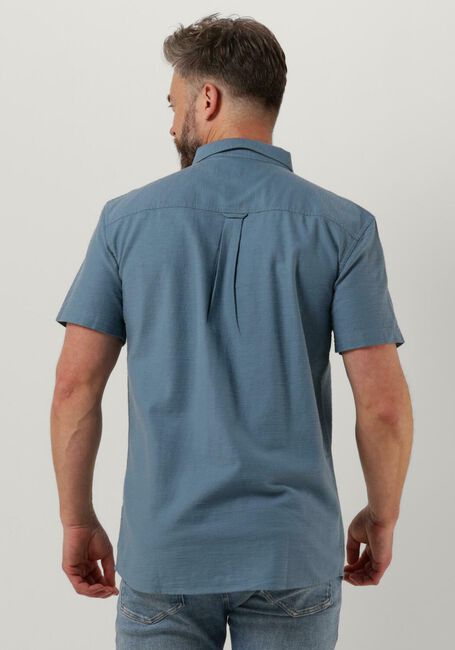 LYLE & SCOTT Chemise décontracté COTTON SLUB SHORT SLEEVE SHIRT Bleu clair - large