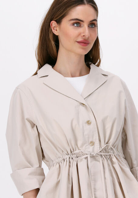 VANILIA SATIN COTTON TOP Blouses Sable - large