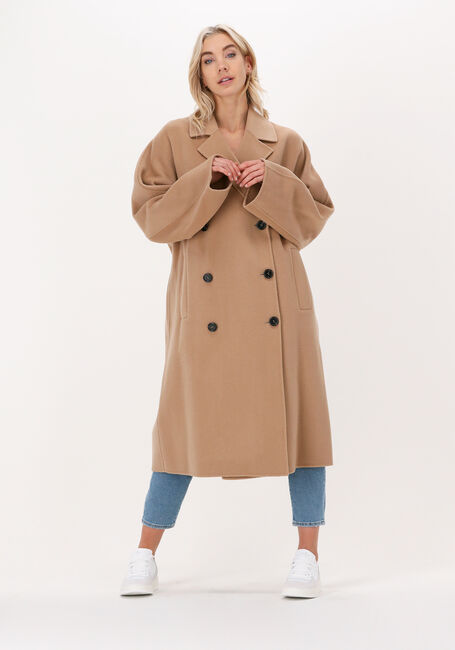 STAND STUDIO Manteau MIKAELA COAT en camel - large