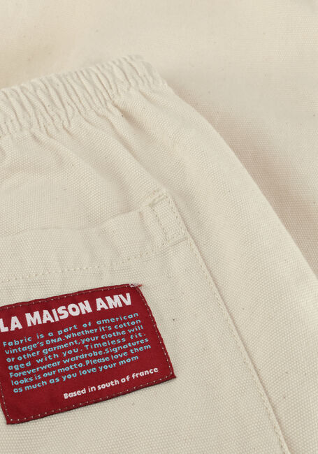 AMERICAN VINTAGE Pantalon large LYCAZ &Eacute;cru - large