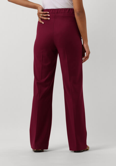 JANICE Pantalon BROEK DAMES WIJDE PIJP PETE Bordeaux - large