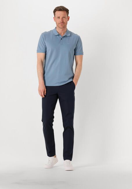 Blauwe BOSS BLACK Polo PALLAS - large