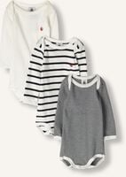 PETIT BATEAU Grenouillères 3 BODIES US ML en blanc PETIT BATEAU Grenouillères 3 BODIES US ML en blanc - medium