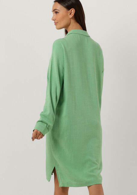 SELECTED FEMME Mini robe SLFVIVA TONIA LONG LINEN SHIRT en vert - large