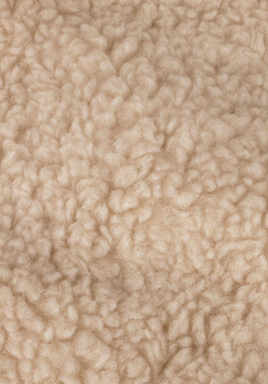 NOTRE-V Manteau Teddy TEDDY COAT SHORT en beige - large