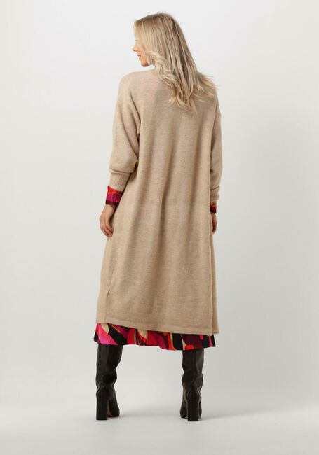 Y.A.S. Gilet YASBALIS LS LONG KNIT CARDIGAN Sable - large